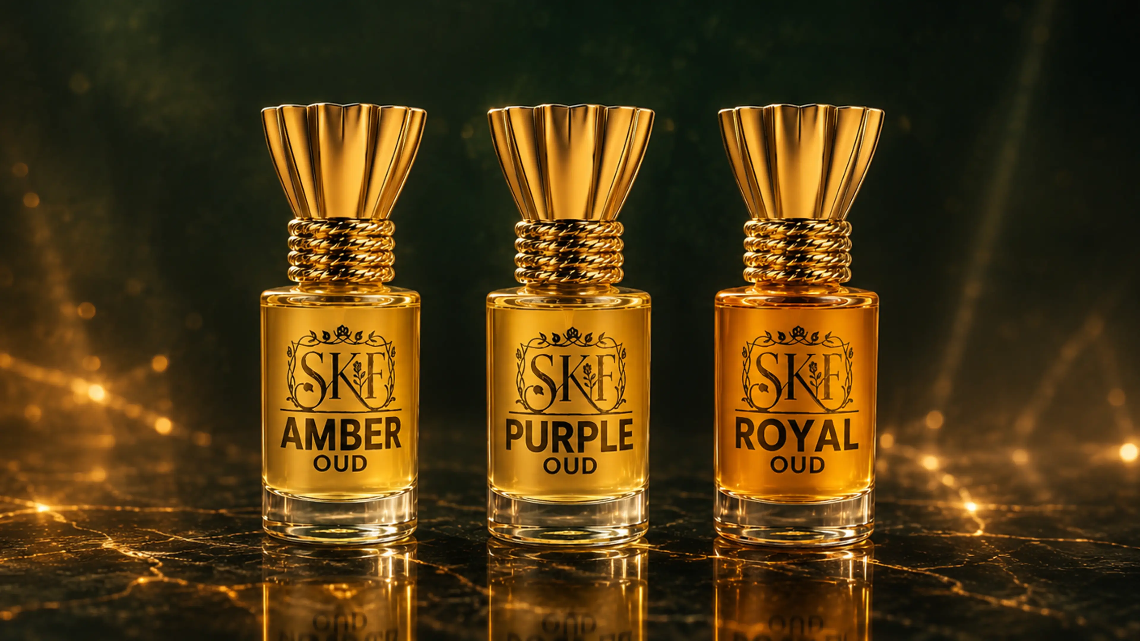 Aura Series luxury attar collection